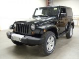 2012 Jeep Wrangler Black Forest Green Pearl
