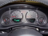 2012 Jeep Wrangler Sahara 4x4 Gauges