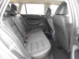 2012 Volkswagen Jetta TDI SportWagen Titan Black Interior