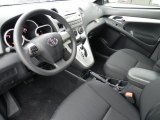 2011 Toyota Matrix S Dark Charcoal Interior