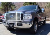 2007 Dark Shadow Grey Metallic Ford F250 Super Duty XLT SuperCab 4x4 #5970755