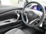 2012 Honda CR-Z EX Navigation Sport Hybrid Black Interior