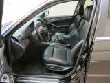 2002 BMW 3 Series 330xi Sedan Black Interior