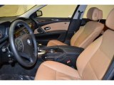 2009 BMW 5 Series 528i Sedan Natural Brown Dakota Leather Interior