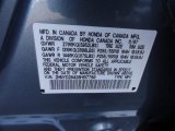 2008 Acura MDX Technology Info Tag