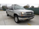 2004 Silver Birch Metallic Chevrolet Silverado 1500 Z71 Crew Cab 4x4 #59860019