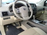 2012 Nissan Armada SV Almond Interior
