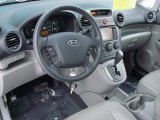 2009 Kia Rondo EX V6 Gray Interior