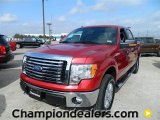 2012 Red Candy Metallic Ford F150 XLT SuperCrew 4x4 #59859290