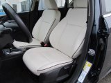 2011 Ford Fiesta SES Hatchback Cashmere/Charcoal Black Leather Interior