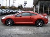 2010 Mitsubishi Eclipse Sunset Orange Pearlescent