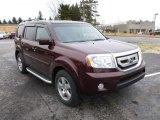 2011 Dark Cherry Pearl Honda Pilot EX-L 4WD #59859243