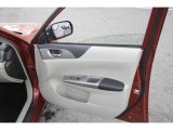 2009 Subaru Impreza 2.5i Premium Wagon Door Panel
