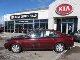 2007 Dark Cherry Red Hyundai Sonata GLS #5967392