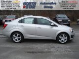 2012 Silver Ice Metallic Chevrolet Sonic LTZ Sedan #59859876