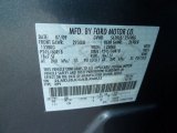2010 MKX Color Code for Steel Blue Metallic - Color Code: UN