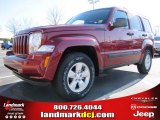 2012 Deep Cherry Red Crystal Pearl Jeep Liberty Sport #59859829