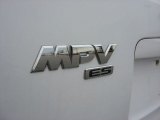 Mazda MPV 2002 Badges and Logos