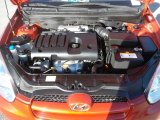 2010 Hyundai Accent GS 3 Door 1.6 Liter DOHC 16-Valve CVVT 4 Cylinder Engine