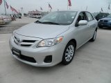 2012 Classic Silver Metallic Toyota Corolla LE #59981061