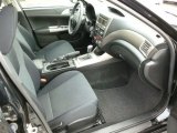 2010 Subaru Impreza Outback Sport Wagon Carbon Black Interior