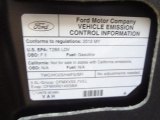 2012 Ford Taurus SE Info Tag