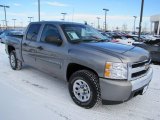 2007 Graystone Metallic Chevrolet Silverado 1500 LT Crew Cab 4x4 #60009595