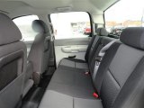 2012 Chevrolet Silverado 3500HD WT Crew Cab 4x4 Dark Titanium Interior