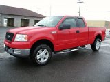 2004 Ford F150 XLT SuperCab 4x4 Front 3/4 View