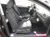 2012 Volkswagen Golf 2 Door TDI Front Seat