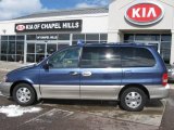 2003 Blue Sapphire Kia Sedona LX #5967368