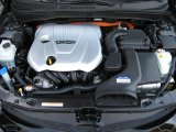 2012 Hyundai Sonata Hybrid 2.4 Liter h DOHC 16-Valve D-CVVT 4 Cylinder Gasoline/Electric Hybrid Engine
