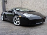 2008 Nero Noctis (Black) Lamborghini Gallardo Spyder #5970243