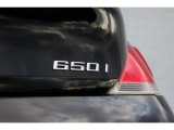 2007 BMW 6 Series 650i Coupe Marks and Logos