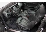2007 BMW 6 Series 650i Coupe Black Interior