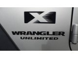 2009 Jeep Wrangler Unlimited X 4x4 Marks and Logos
