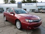 2010 Camellia Red Pearl Subaru Impreza 2.5i Premium Sedan #60009238