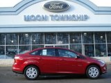 2012 Red Candy Metallic Ford Focus SE Sedan #60009411