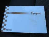 2004 GMC Canyon SLE Extended Cab Books/Manuals