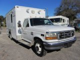 1997 Ford F350 XLT Regular Cab Ambulance Front 3/4 View