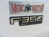 1997 Ford F350 XLT Regular Cab Ambulance Marks and Logos