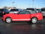 2012 Race Red Ford Mustang V6 Convertible #60045586