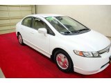 2007 Taffeta White Honda Civic Hybrid Sedan #60045237