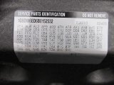 2011 STS Color Code for Black Raven - Color Code: 8555