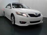 2010 Super White Toyota Camry SE V6 #60045562