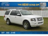 2010 White Platinum Tri-Coat Metallic Ford Expedition Limited #60045852