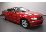 2005 Electric Red BMW 3 Series 325i Convertible #60045537