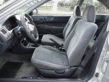 1998 Honda Civic DX Coupe Gray Interior