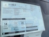 2012 Mercedes-Benz SLS AMG Roadster Window Sticker