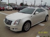 2012 White Diamond Tricoat Cadillac CTS Coupe #60045504